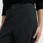 Women's Wide leg mélange-effect trousers