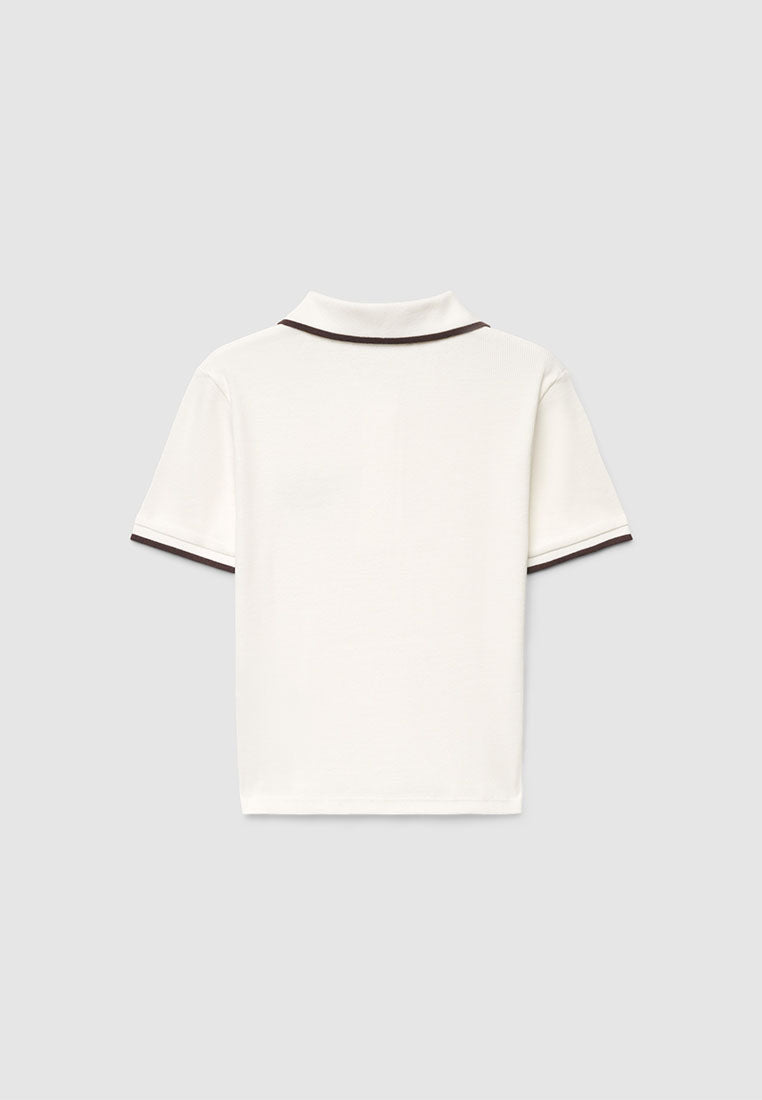 Women's New York Collegiate Knit Polo Shirt