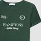 Women's Hamptons Graphic Ribbed Tee