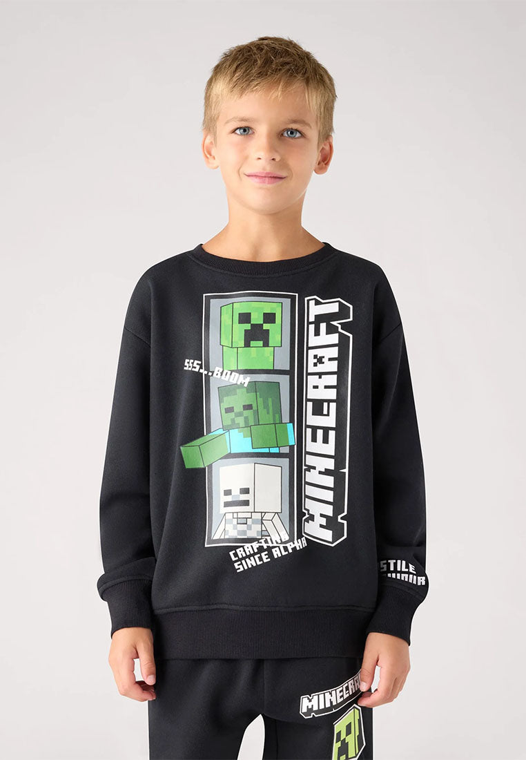 Minecraft® Print Sweatshirt for Boys