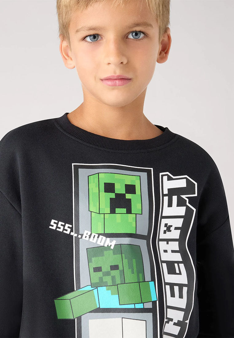 Minecraft® Print Sweatshirt for Boys