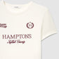 Women's Hamptons Graphic Ribbed Tee