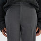 Women's Wide leg mélange-effect trousers