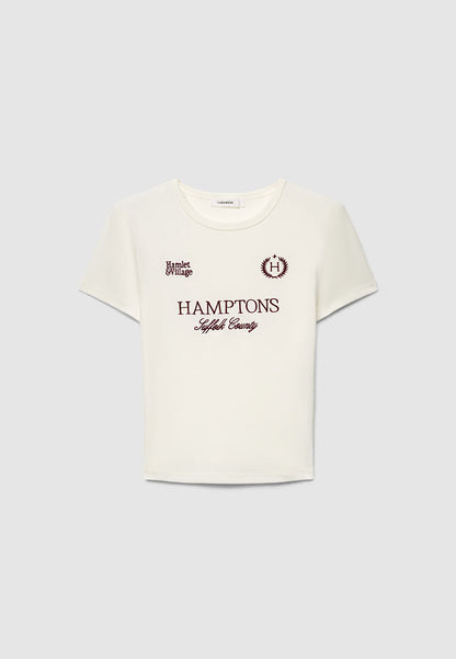 Women's Hamptons Graphic Ribbed Tee