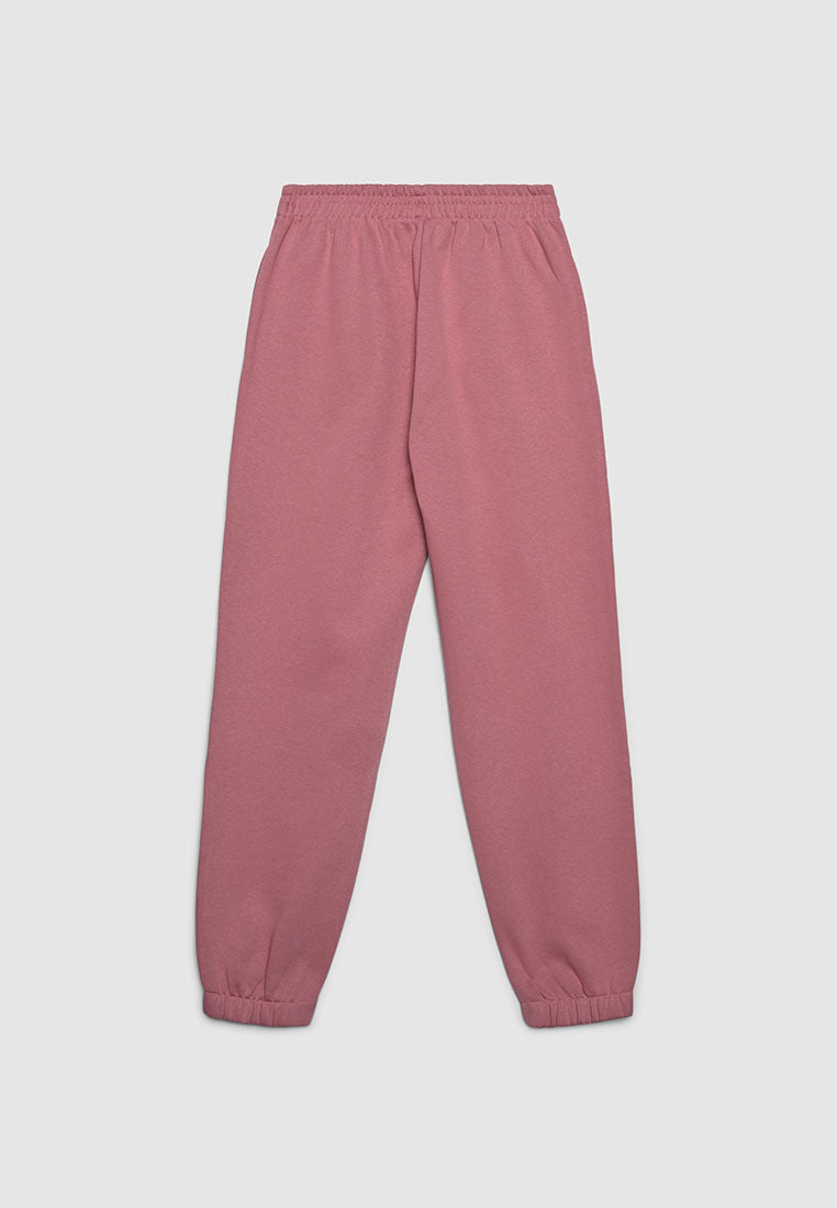 Women's Cuffed Elastic Waist Jogger Pants