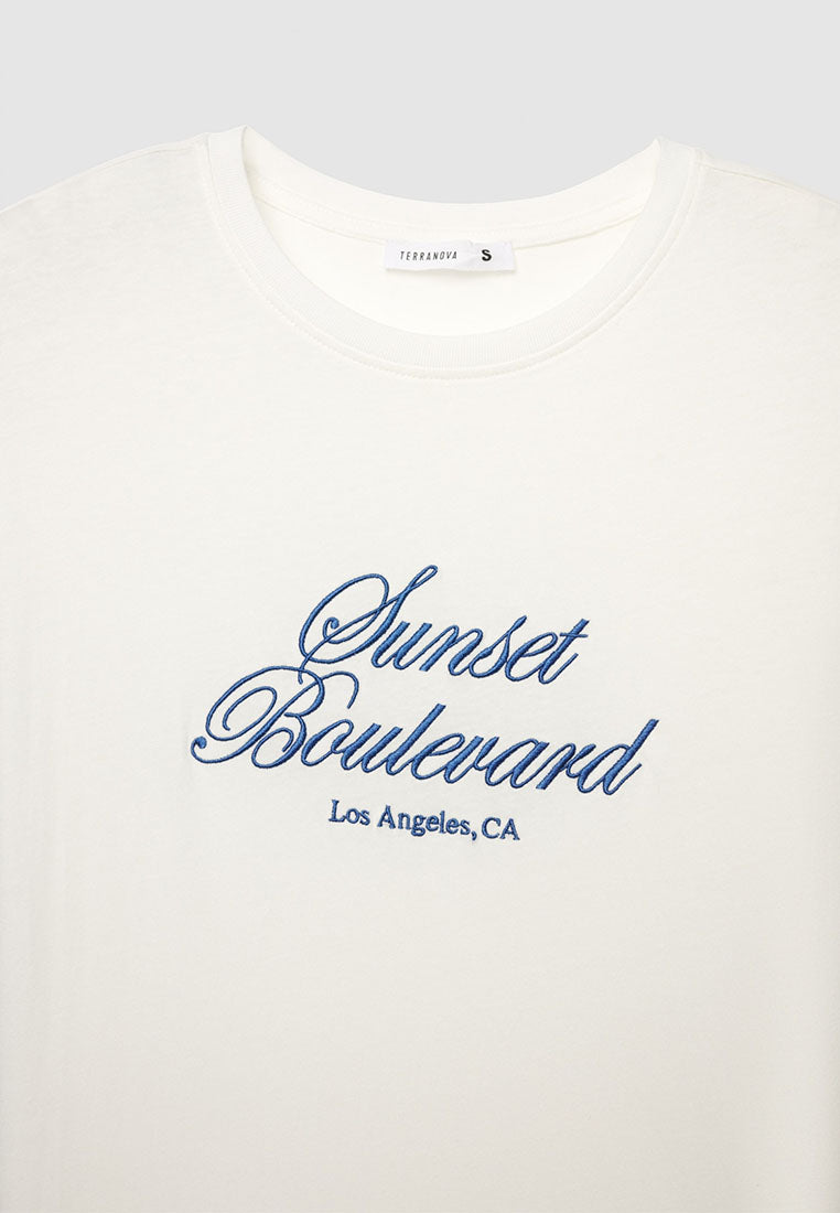 Women's Sunset Print T-shirt