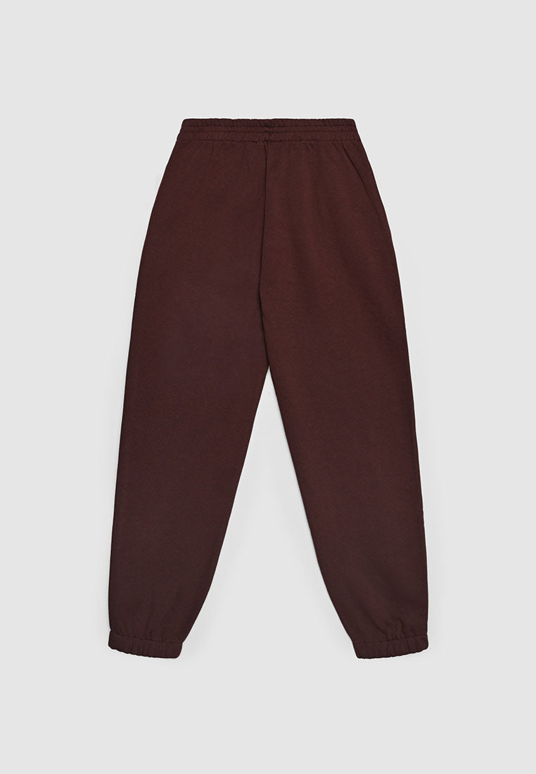 Women's Cuffed Elastic Waist Jogger Pants