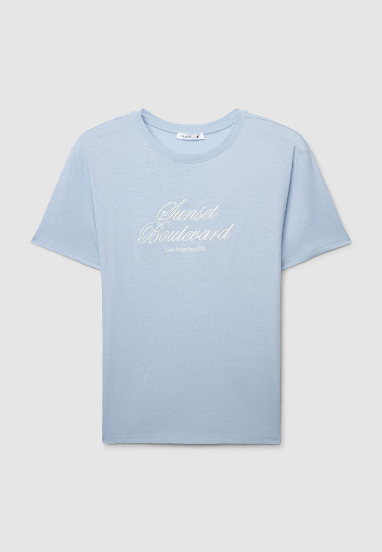Women's Sunset Print T-shirt
