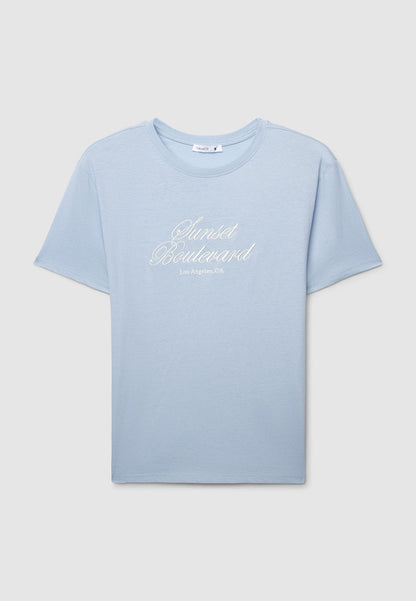 Women's Sunset Print T-shirt