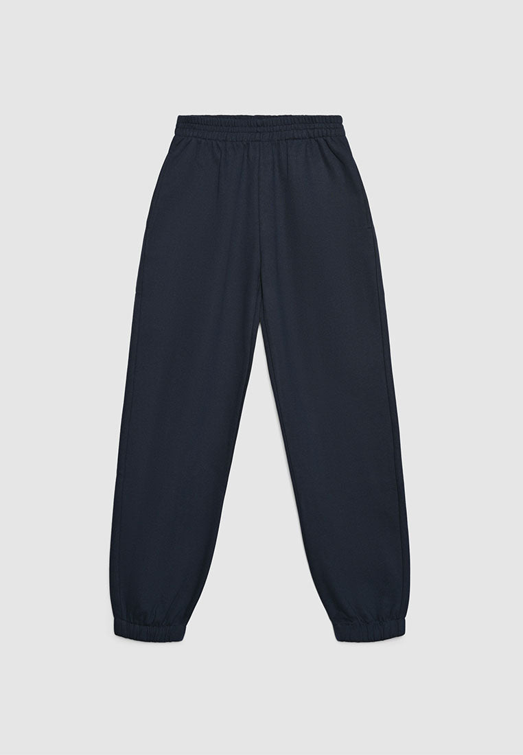 Women's Cuffed Elastic Waist Jogger Pants