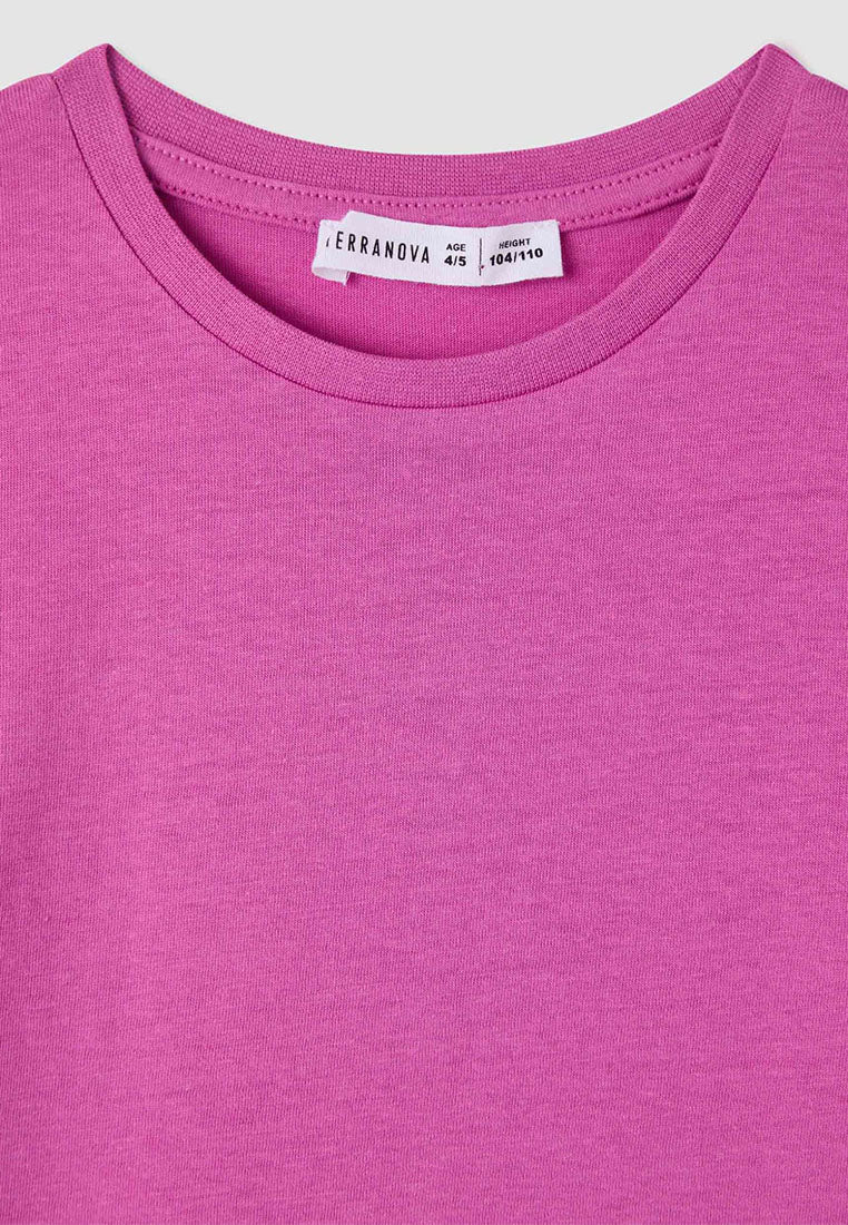 Kids Girls Short-sleeved T-shirt