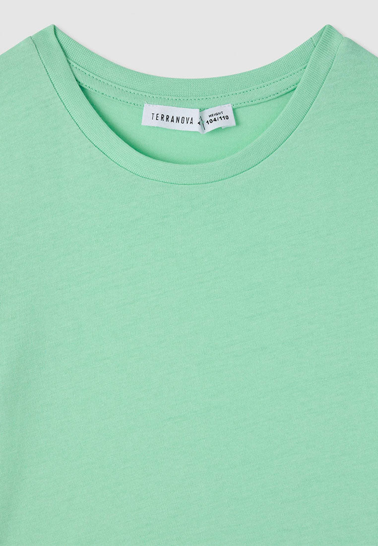 Kids Girls Short-sleeved T-shirt