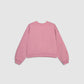 Women's Cropped Loose Fit Lounge Sweatshirt