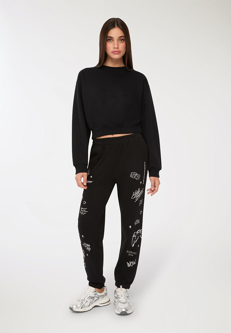 Woman Full-length gym pants
