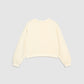 Women's Embroidered Teddy Bear Cropped Sweatshirt