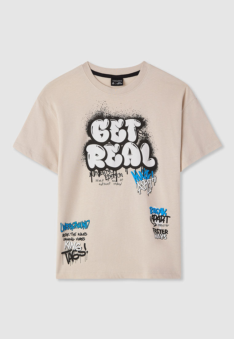 Kids Boys Short-sleeved T-shirt