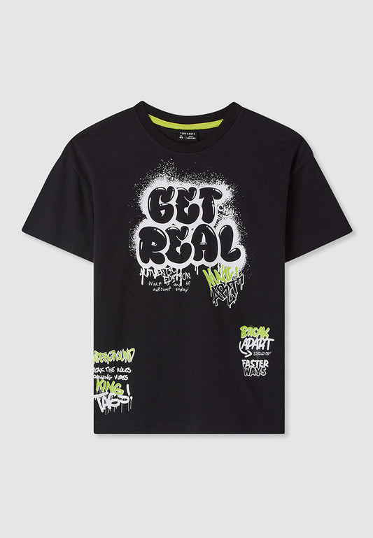 Kids Boys Short-sleeved T-shirt