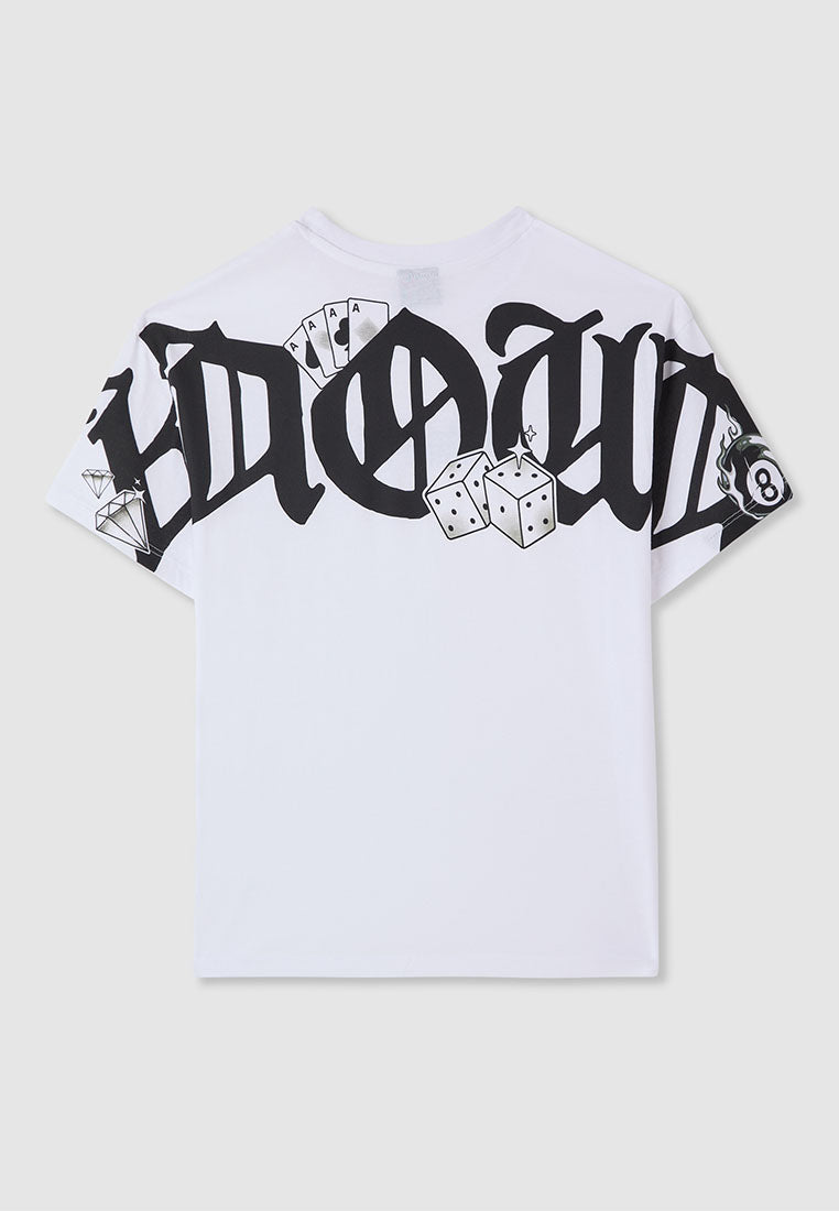 Gothic Lettering T-shirt for Boys