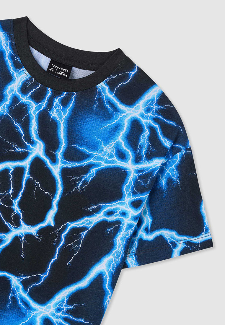 Kids Boys Short-sleeved T-shirt
