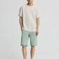 Men's Striped T-shirt with Crochet effect