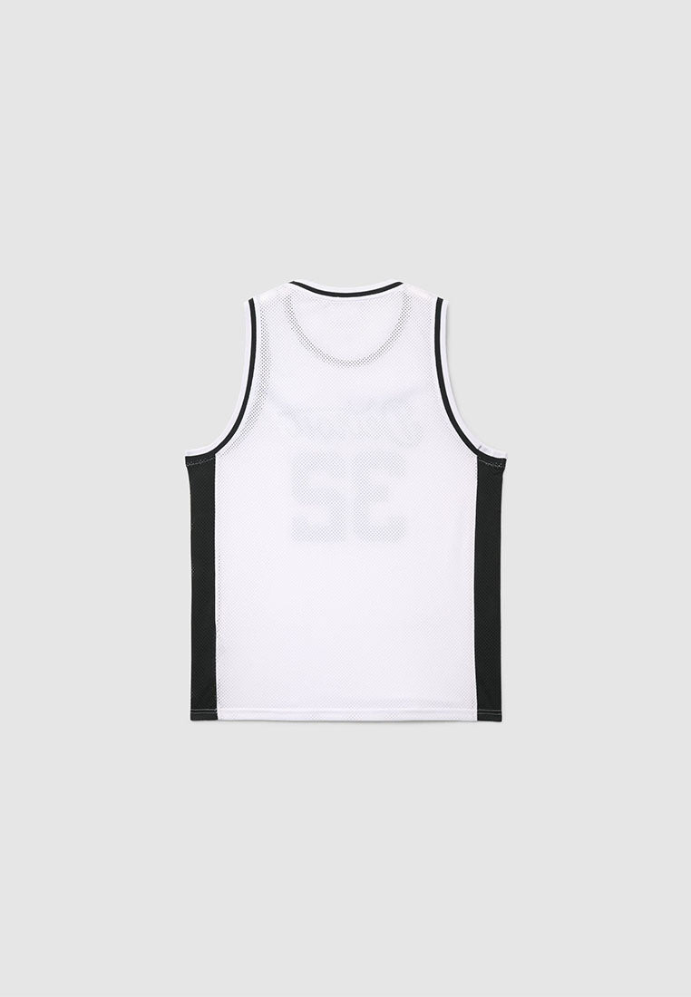 Men's Basketball Print Mesh Tank Top