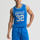Men's Basketball Print Mesh Tank Top