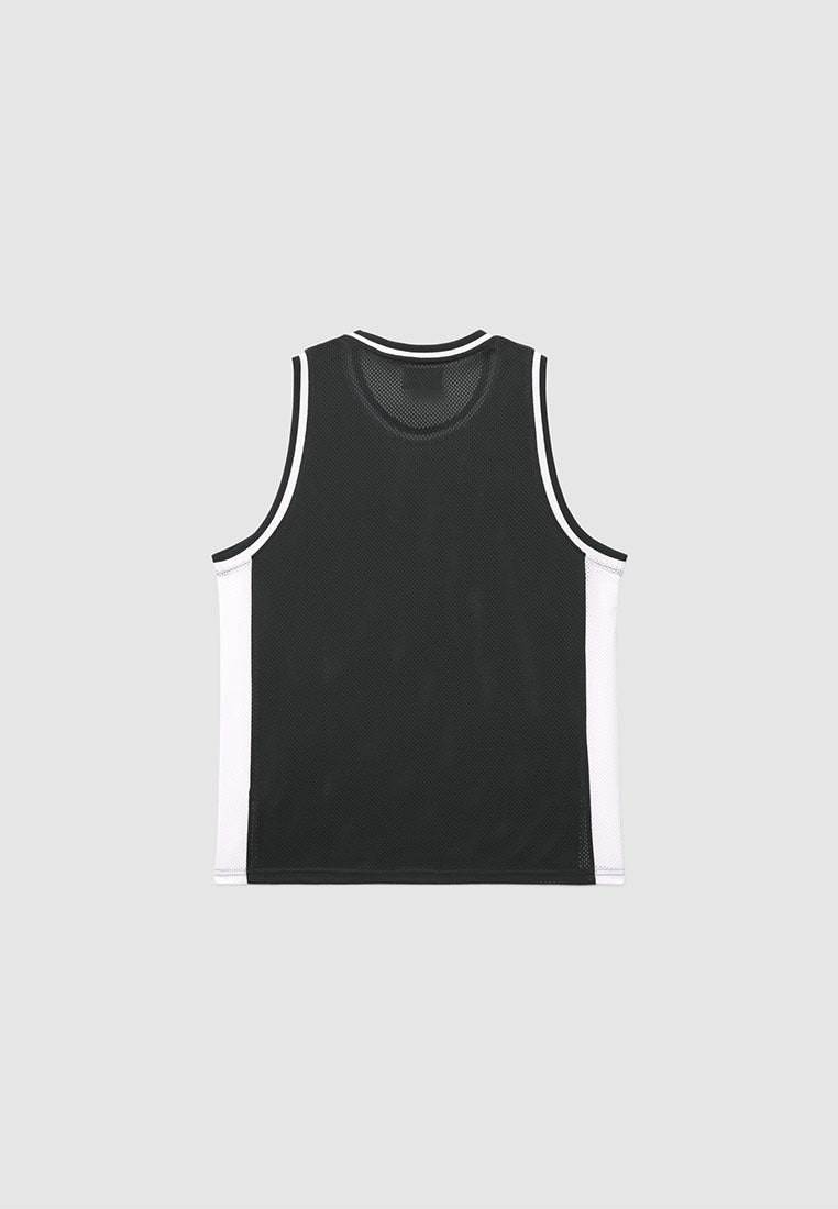 Men's Basketball Print Mesh Tank Top