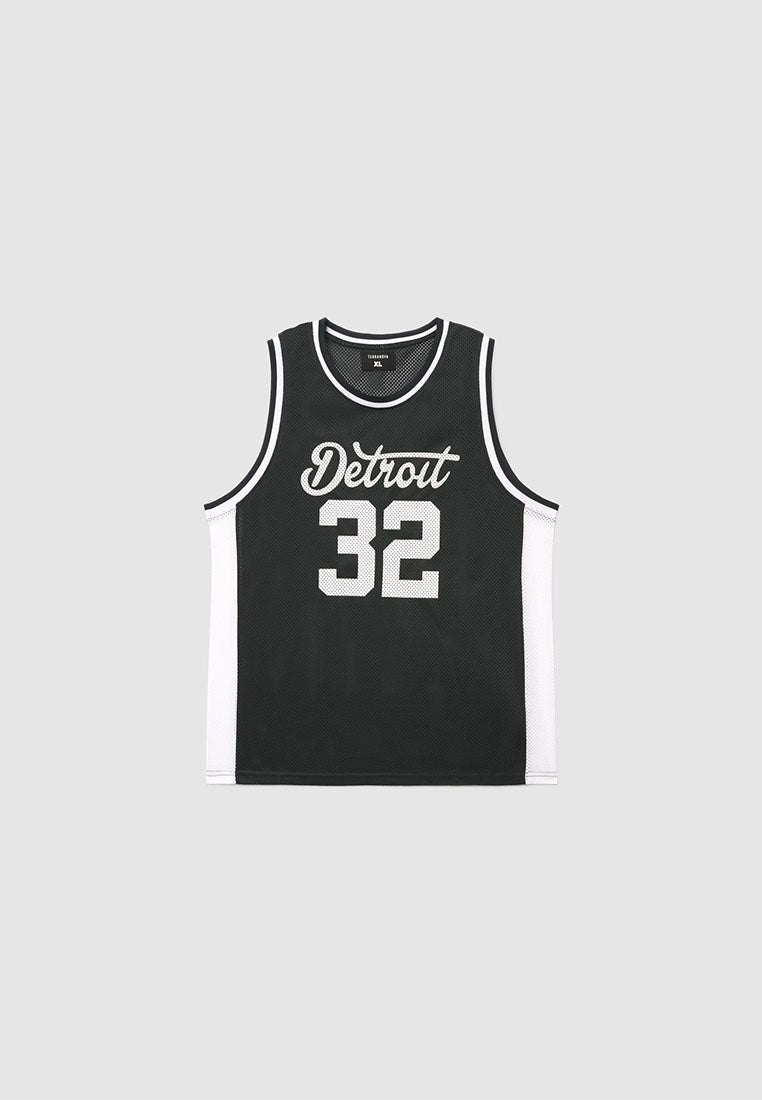 Men's Basketball Print Mesh Tank Top