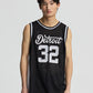 Men's Basketball Print Mesh Tank Top