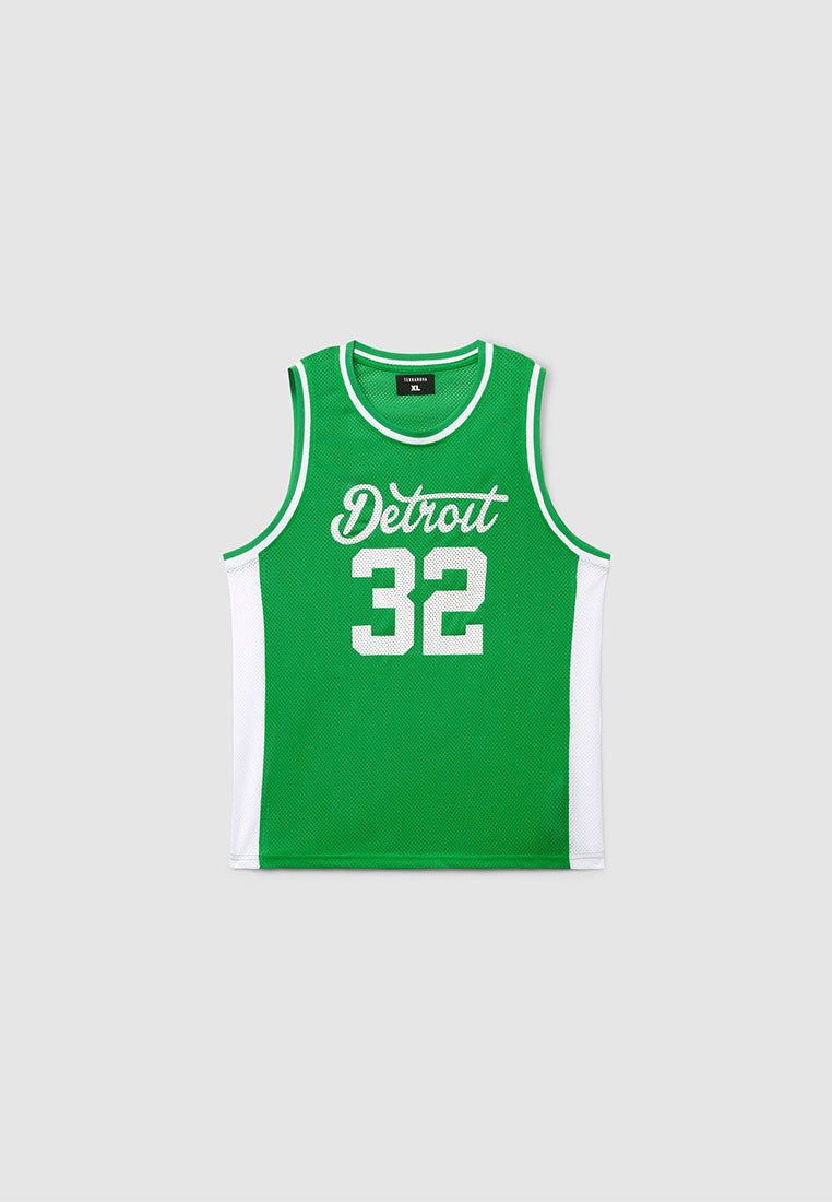 Men's Basketball Print Mesh Tank Top