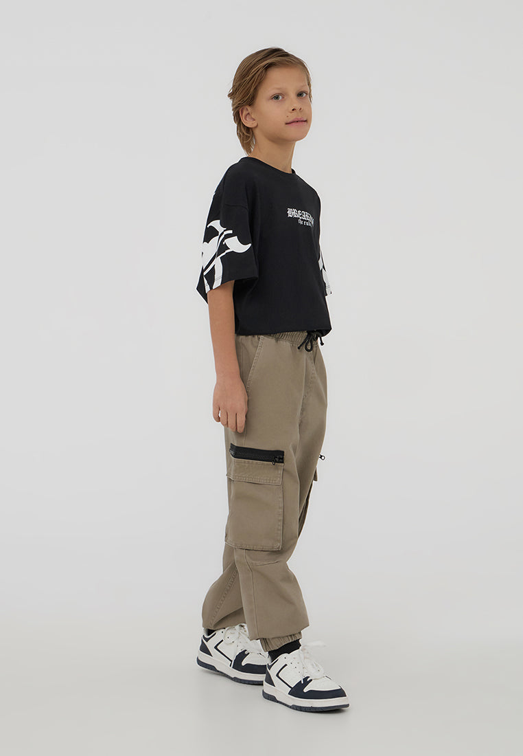 Kids Boys Short-sleeved T-shirt
