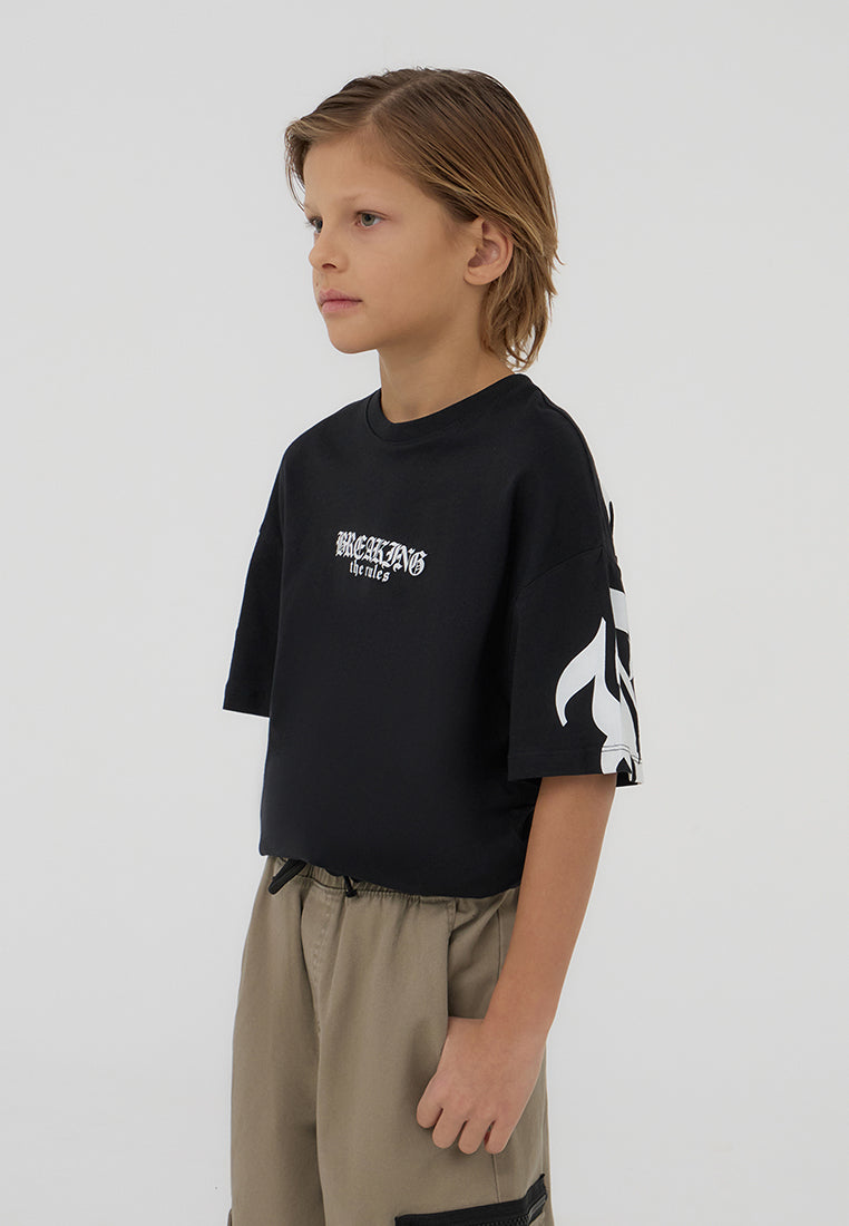 Kids Boys Short-sleeved T-shirt
