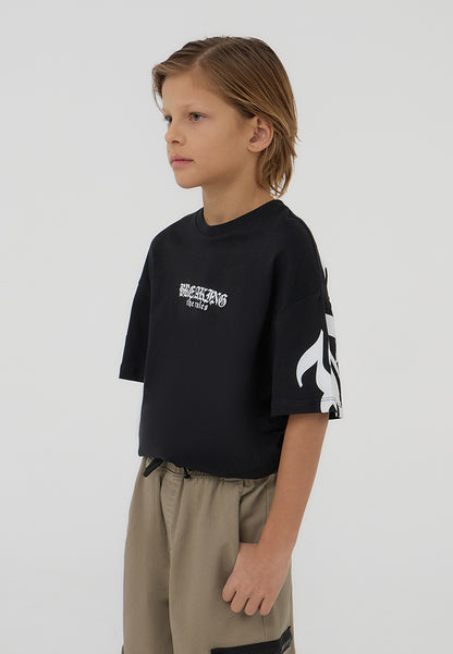 Kids Boys Short-sleeved T-shirt