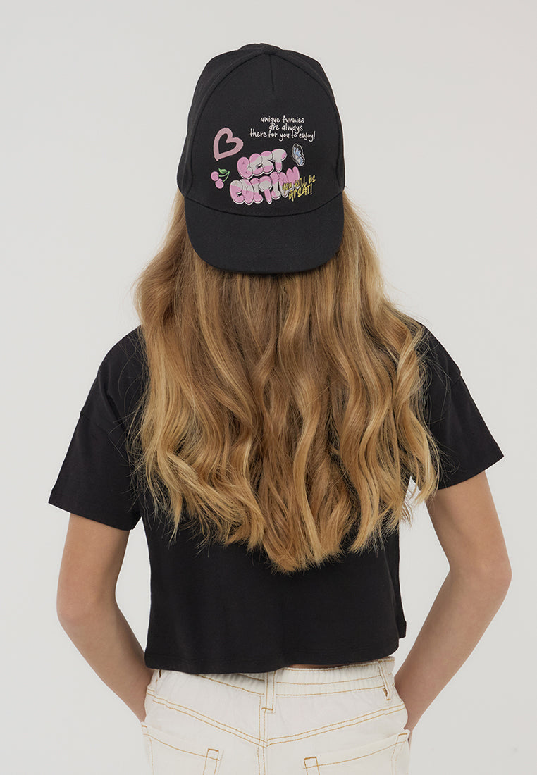 Kids Girls Short-sleeved T-shirt