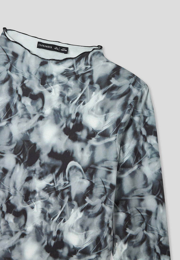 Kids Girls Long-sleeved T-shirt