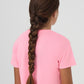 Kids Girls Short-sleeved T-shirt