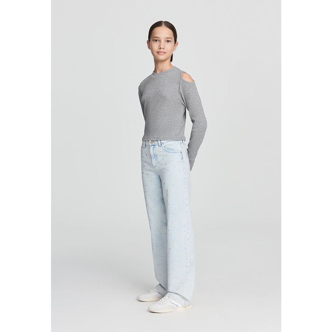 Kids Girls Long-sleeved T-shirt