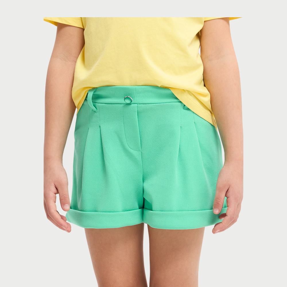 Pleated Shorts