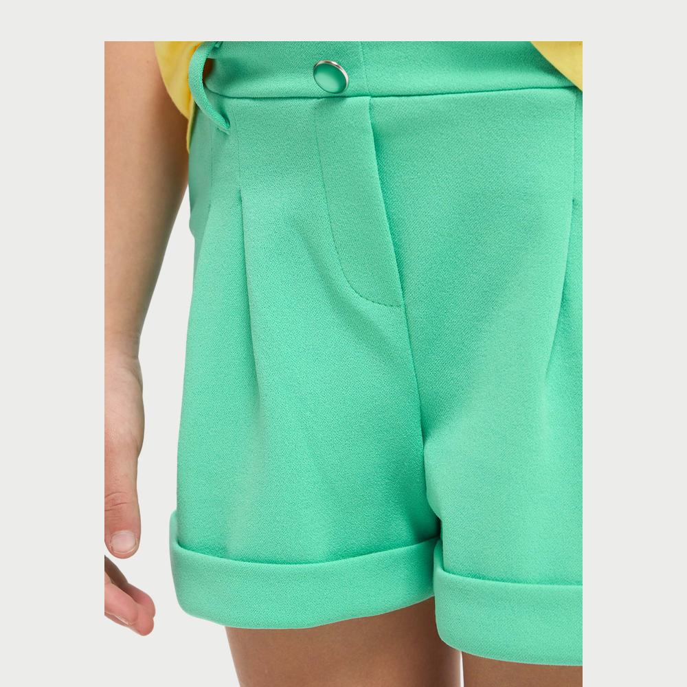 Pleated Shorts