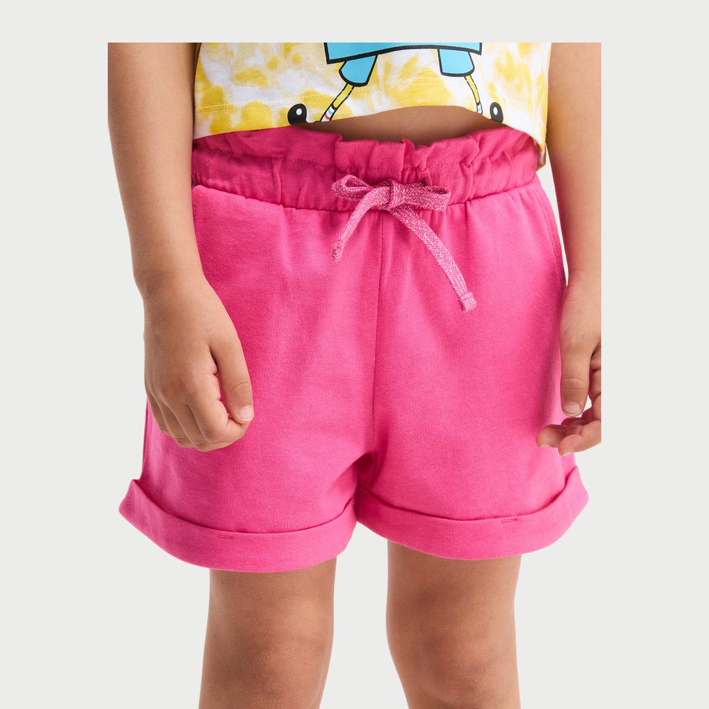 Gathered Waistband Shorts