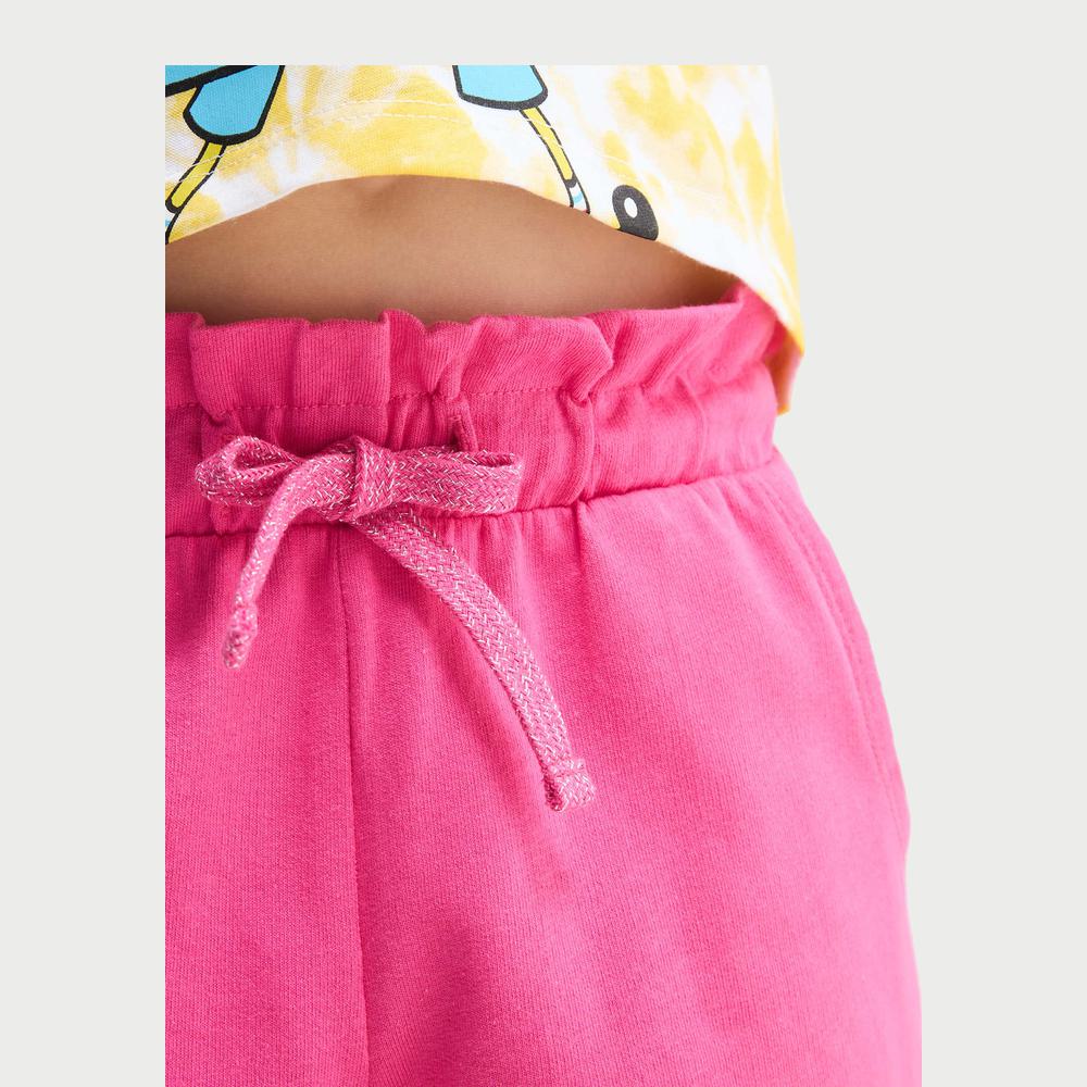 Gathered Waistband Shorts