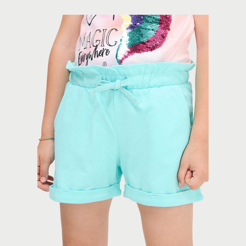 Gathered Waistband Shorts