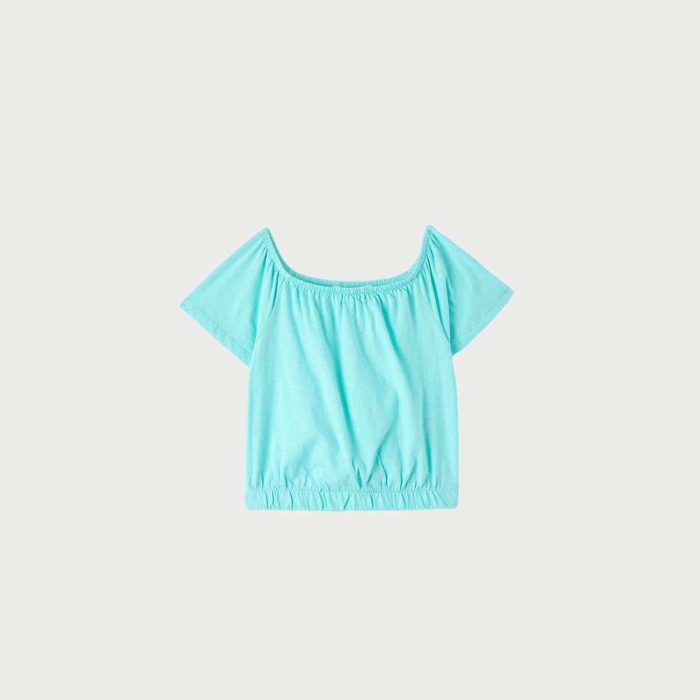 Plain Cropped T-Shirt