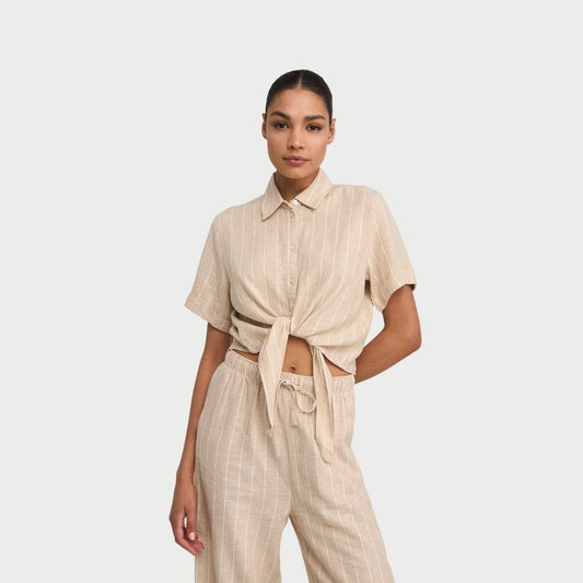 Striped Linen Shirt