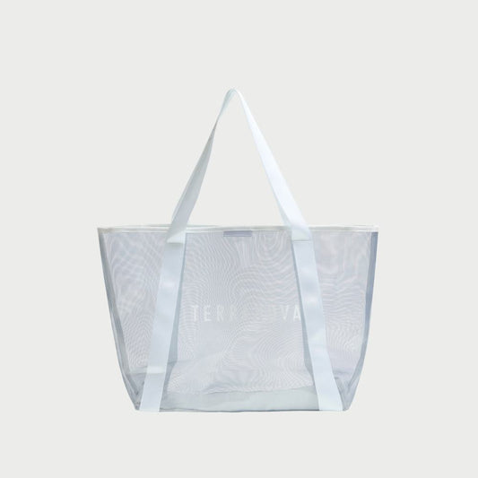 Logo Mesh Shopper Bag