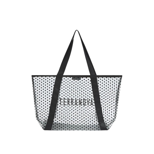 Logo Polka-Dot Shopper Bag