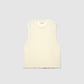 Men's Boxy Sleeveless Knit T-shirt