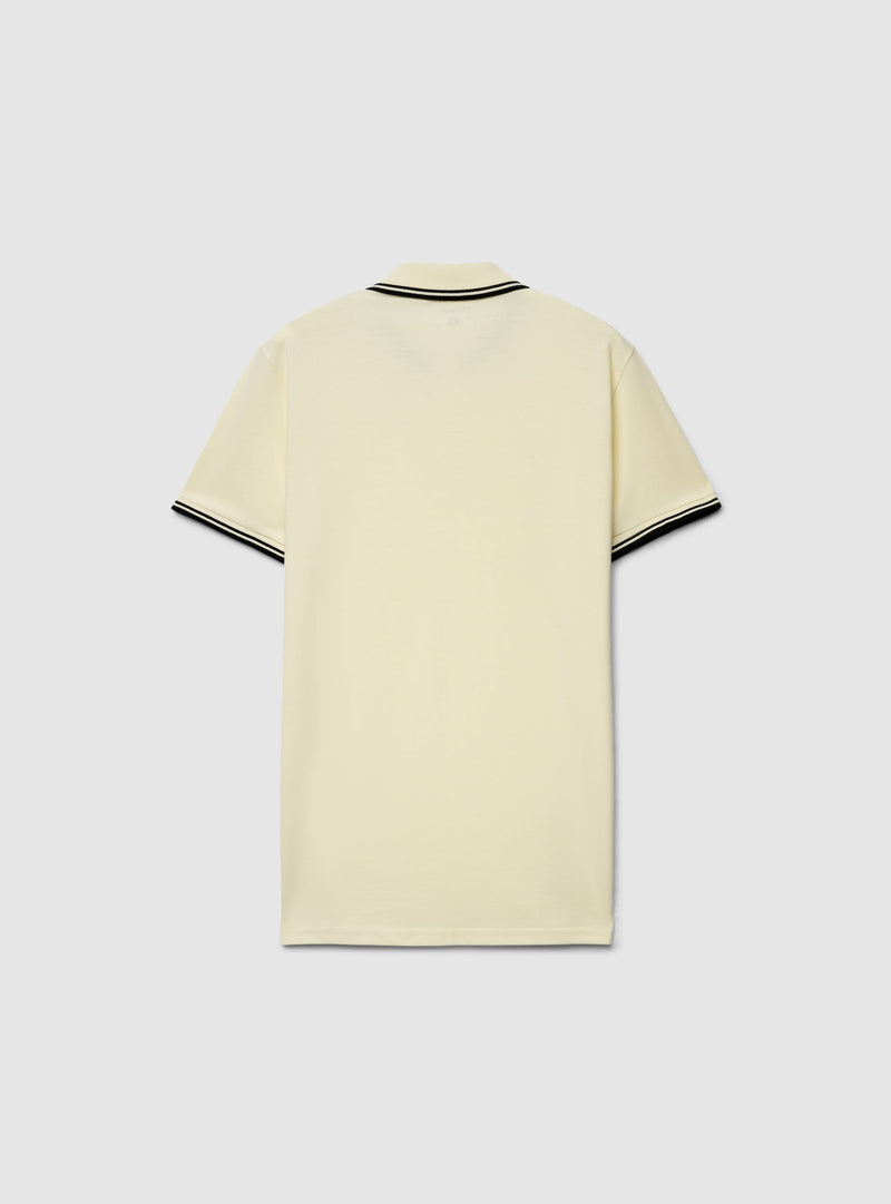 Men's Contrasting Trim Polo T-Shirt