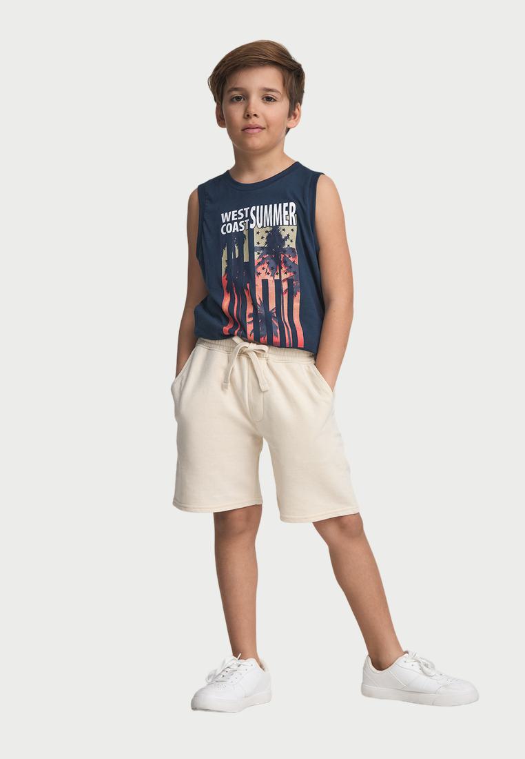 Plain Tracksuit Shorts for Boys