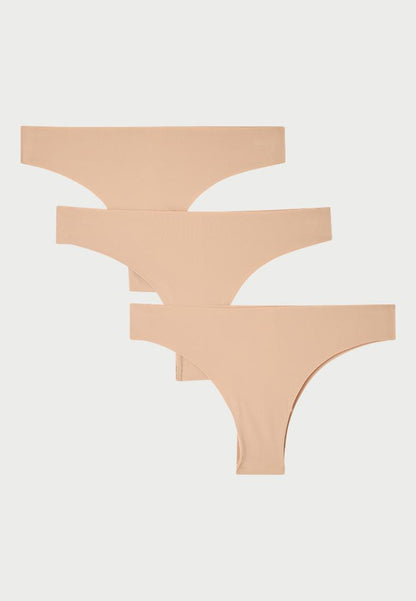 Pack of 3 Plain Brazilian Briefs
